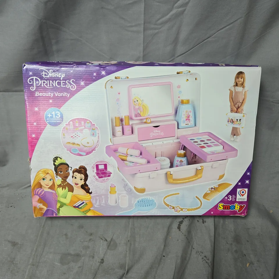 BOXED SMOBY DISNEY PRINCESS BEAUTY VANITY