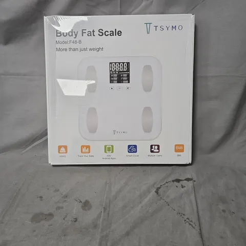TSYMO BODY FAT SCALE – MODEL F48-B (BOXED) 