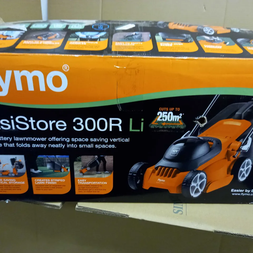 FLYMO EASISTORE 300R LI ROTARY LAWNMOWER