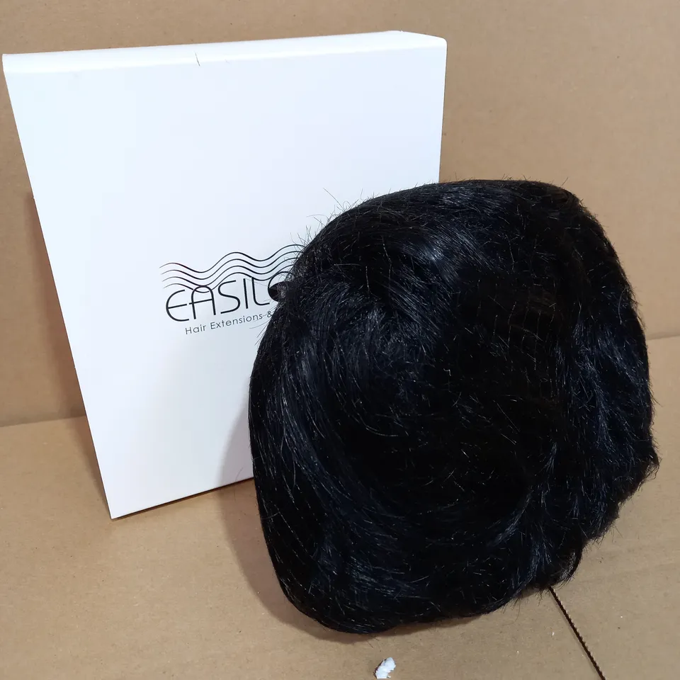 EASILOCKS EBONY/BLACK SHORT BOB WIG