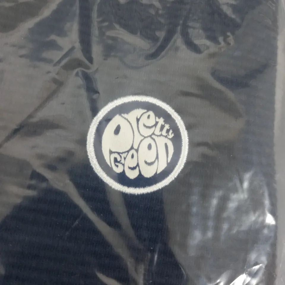 BAGGED PRETTY GREEN ACQUIESCE TEXTURE POLO IN NAVY - XS