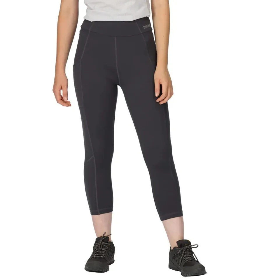 REGATTA WOMENS HOLEEN 3/4 LEGGINGS SIZE 10
