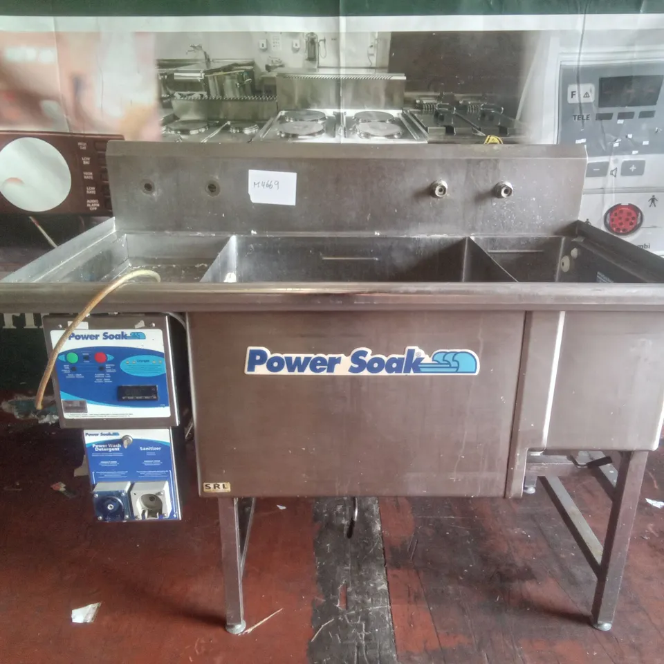 POWER SOAK DISHWASHING UNIT 