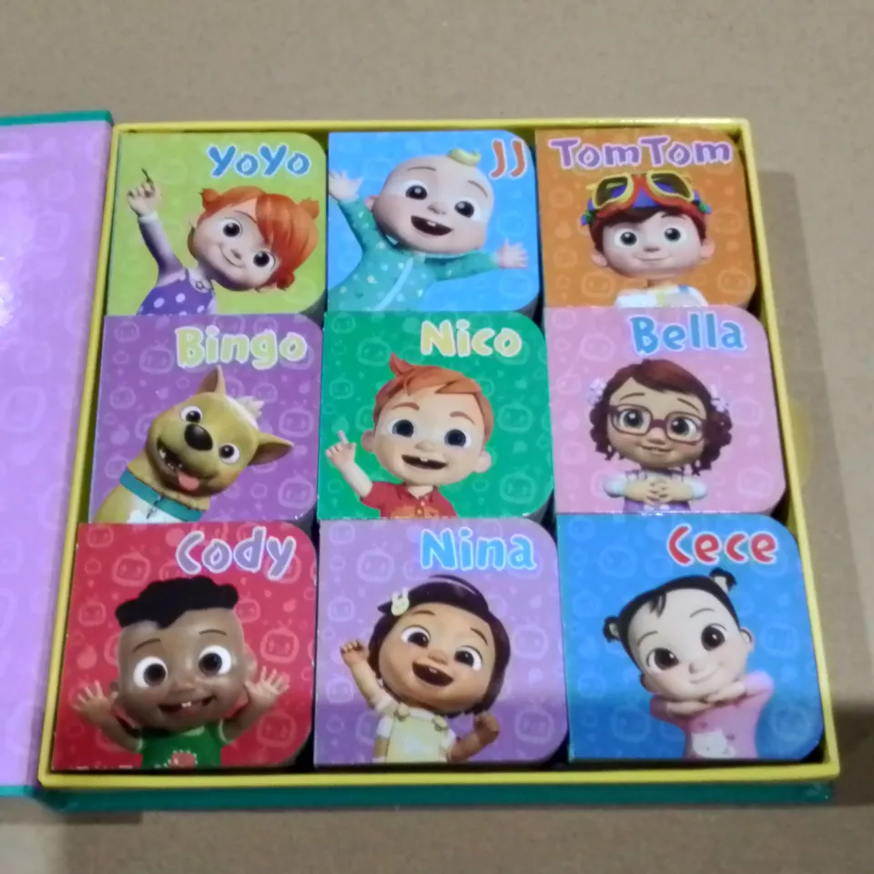 LOT OF 10 AS NEW JJ AND FRIENDS BOXOF BOOKS