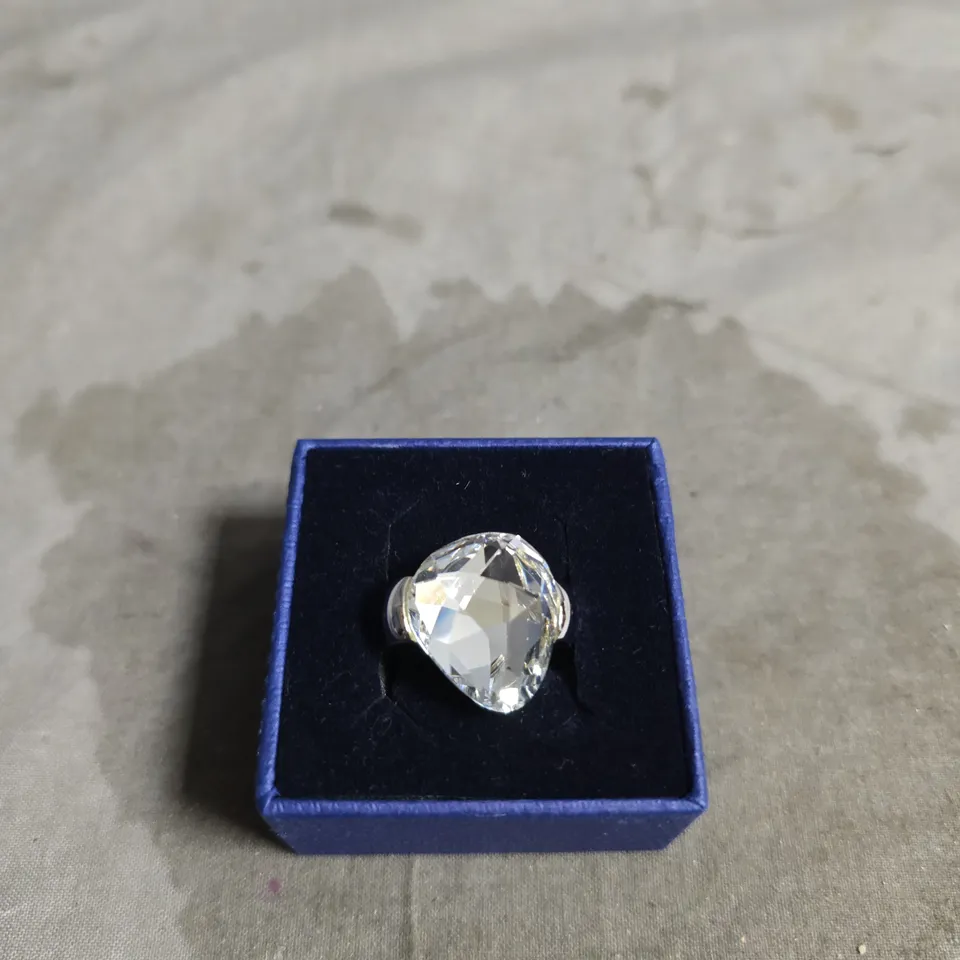 SWAROVSKI CRYSTAL RING - BOXED 