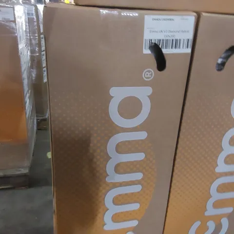 BRAND NEW BOXED EMMA UK V2 DIAMOND HYBRID 150 x 200CM KING SIZE MATTRESS 