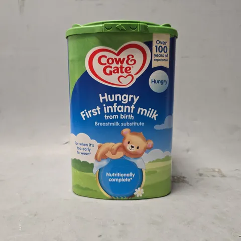 COW & GATE HUNGRY FIRST INFANT MILK FROM BIRTH 800G