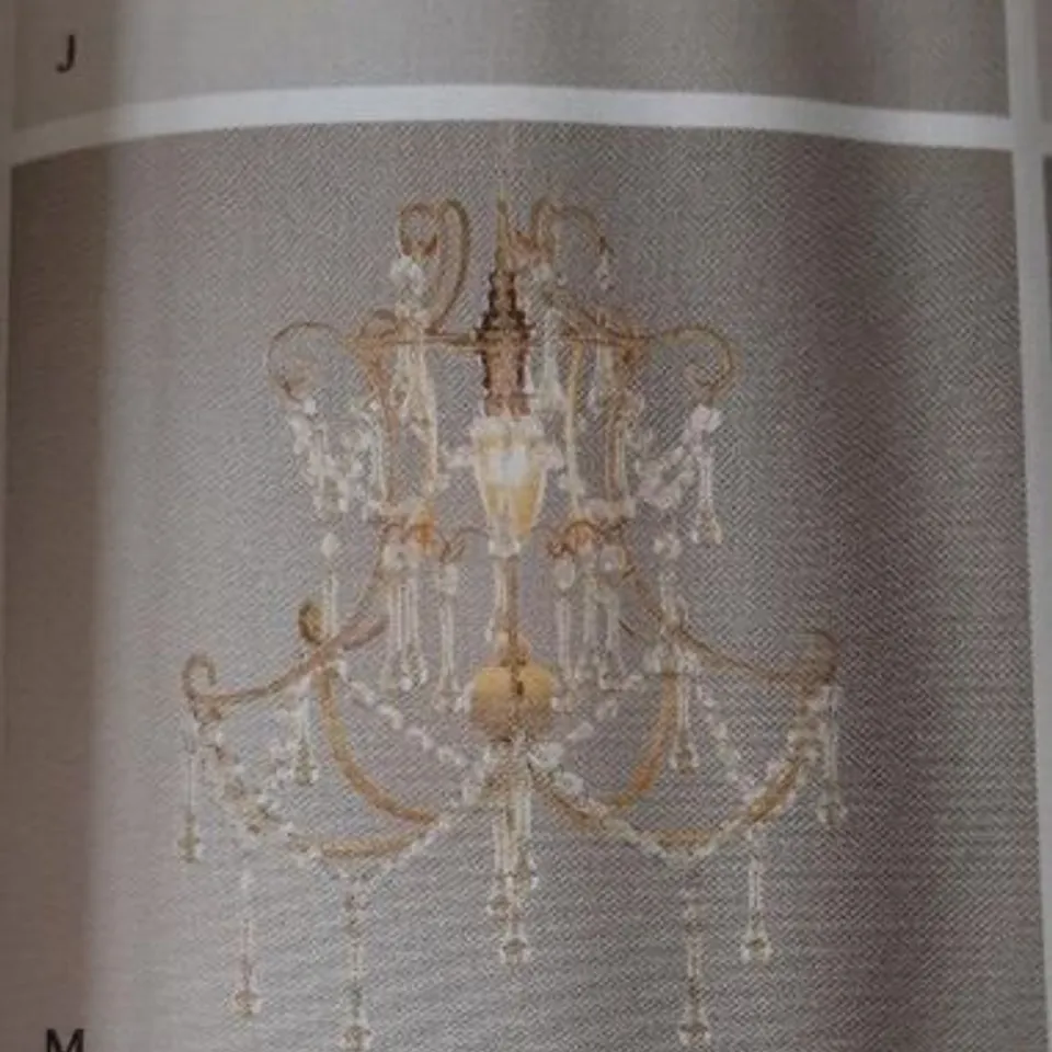 DAR LIGHTING CHELLA 3 LIGHT CHANDELIER 