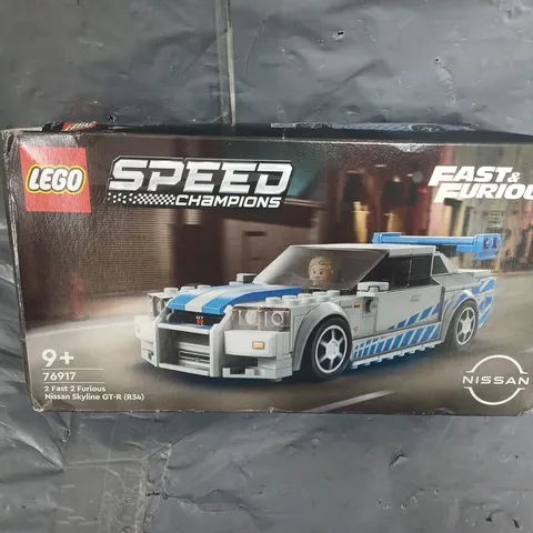 LEGO SPEED CHAMPION FAST AND FURIOUS - 2 FAST 2 FURIOUS NISSAN SKYLINE GT-R - 76917