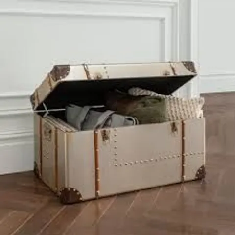 BOXED HOMESDIRECT365 LARGE STORAGE TRUNK