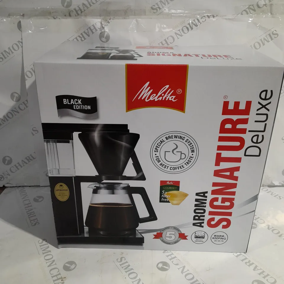 BOXED MELITLA AROMA SIGNATURE DELUXE BLACK EDITION 