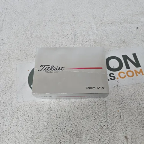 TITLEIST PRO V1X GOLF BALLS - 4 X 3