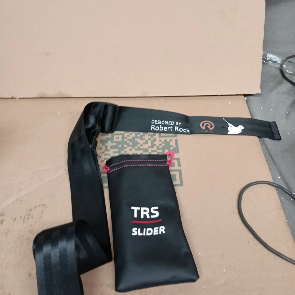 TRS SLIDER GOLF TRAINING AID – DESIGNED BY ROBERT ROCK