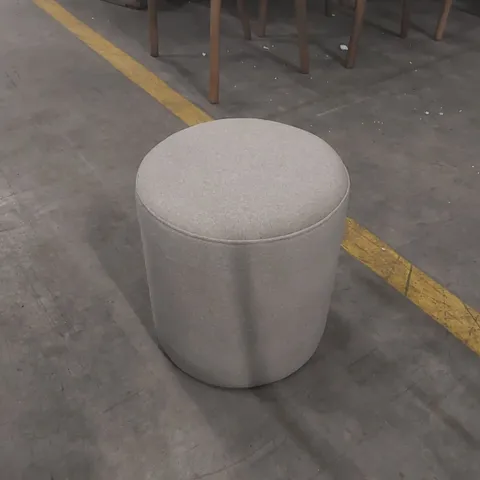 DESIGNER VELVET UPHOLSTERED FOOTSTOOL