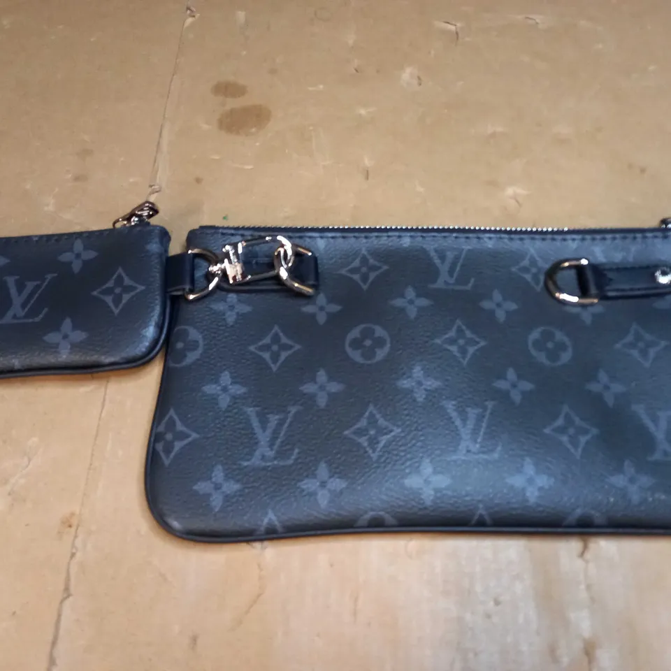 LOUIS VUITTON CLUTCH BAG AND MINI PURSE 