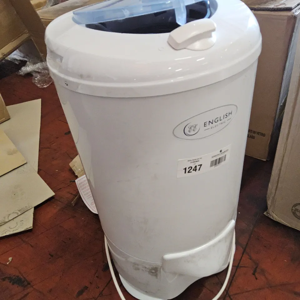 ENGLISH ELECTRIC SPIN DRYER Model 28009EEWP WHITE