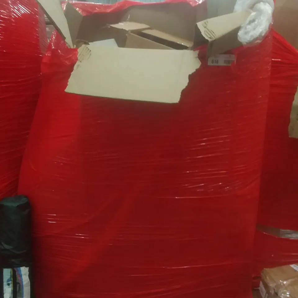 PALLET OF ASSORTED ITEMS INCLUDING AUTOMATIC TENT, WEDDING ARCH, INTELLIGENT FAN, PORTABLE BARBECUE