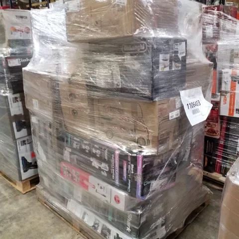 PALLET OF APPROXIMATELY 21 UNPROCESSED RAW RETURN HOUSEHOLD AND ELECTRICAL GOODS TO INCLUDE;