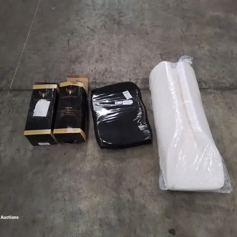 PALLET OF ASSORTED BEDROOM AND COMFORT BASED PRODUCTS TO INCLUDE; PILLOWS, SUPPORT SEAT CUSHIONS AND SIMILARLY RELATED GOODS