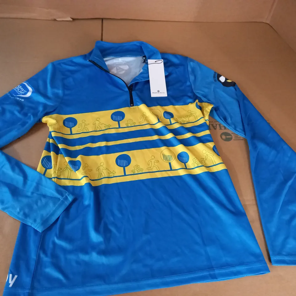 RONHILL 1/4 ZIP RACING JERSEY - M