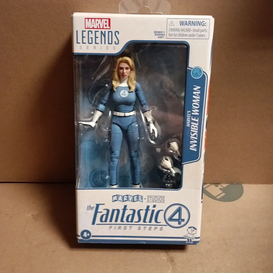 BOXED MARVEL LEGENDS SERIES INVISIBLE WOMAN (SUE STORM) ACTION FIGURE – THE FANTASTIC FOUR