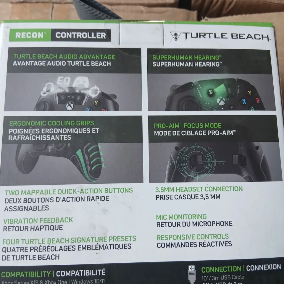 TURTLE BEACH RECON CONTROLLER FOR XBOX – WIRED (BOXED)
