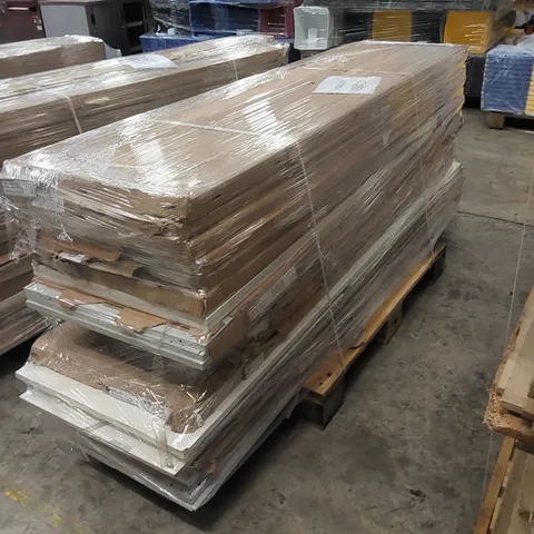 PALLET TO CONTAIN ASSORTED INCOMPLETE FURNITURE PARTS AND PANELS