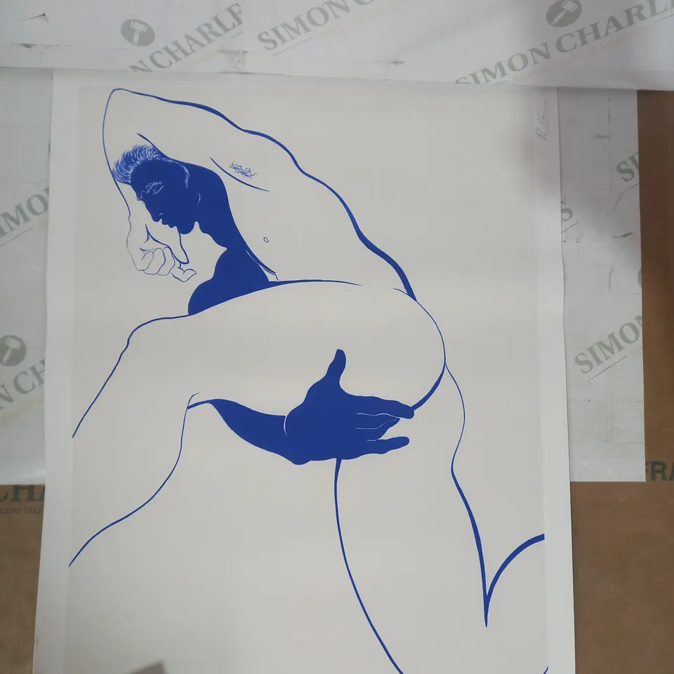 RICHARD KILROY SIGNED LIMITED EDITION "TWO FINGERS" ART PRINT (7/20)