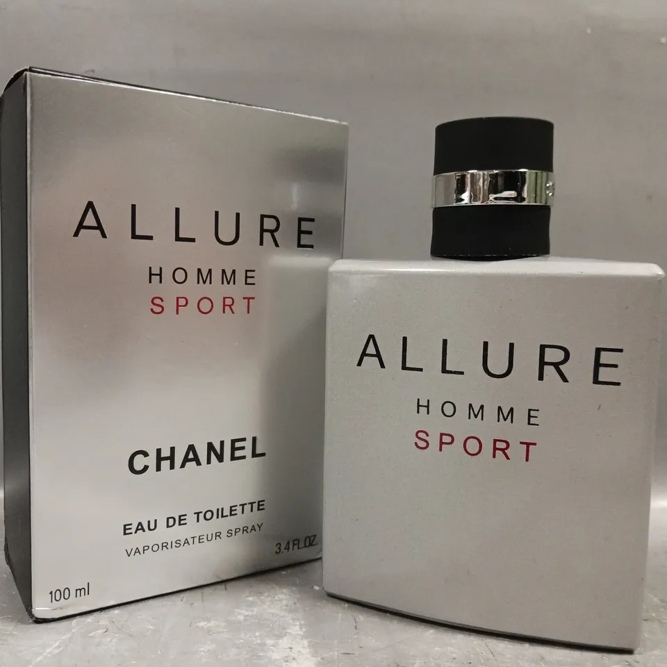 BOXED CHANEL ALLURE HOMME SPORT EAU DE TOILETTE SPRAY 100ML