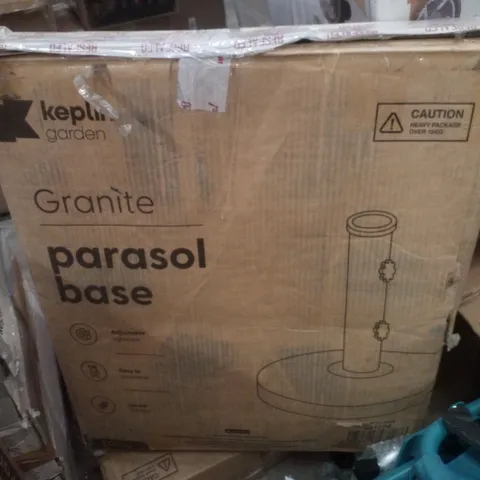 BOXED KEPLIN GRANITE PARASOL BASE 20KG
