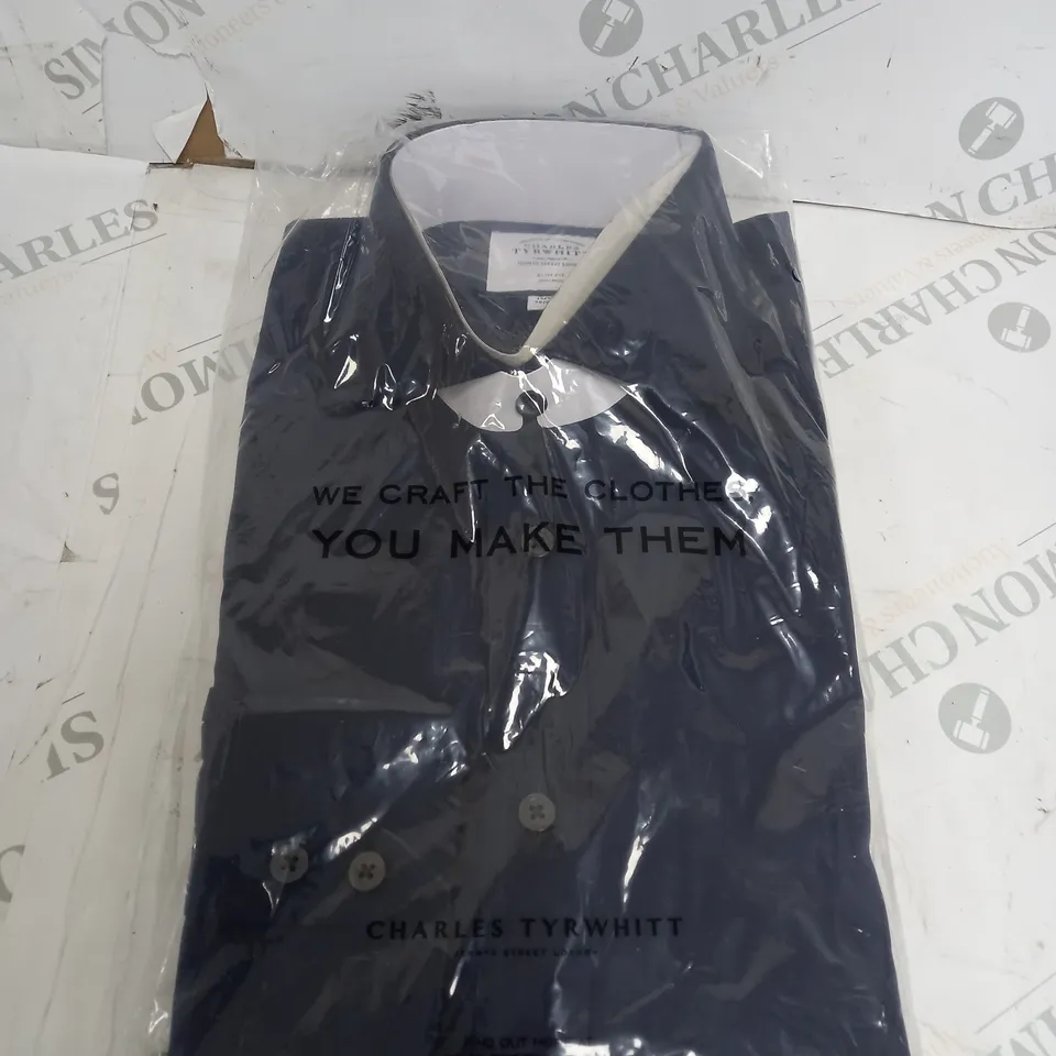 CHARLES TRYWHITT LONG SLEEVE SHIRT SIZE 38