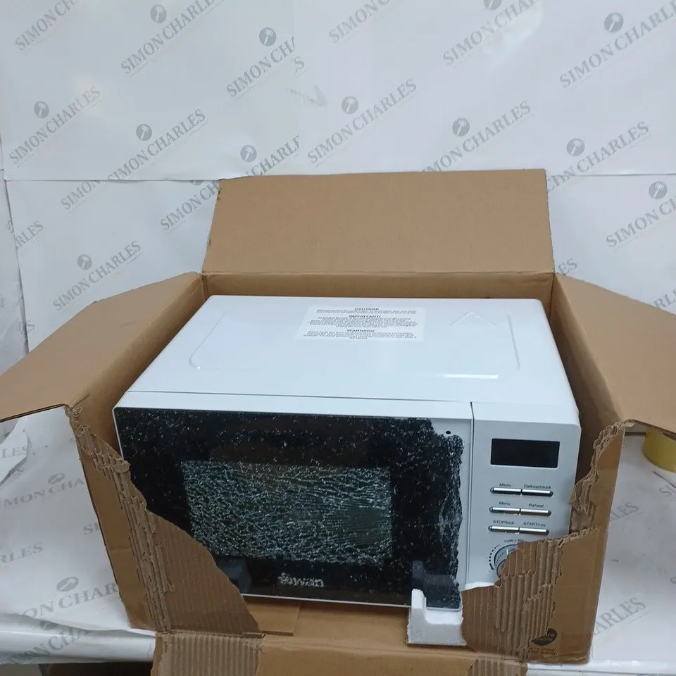 SWAN 20L 700W DIGITAL MICROWAVE- WHITE