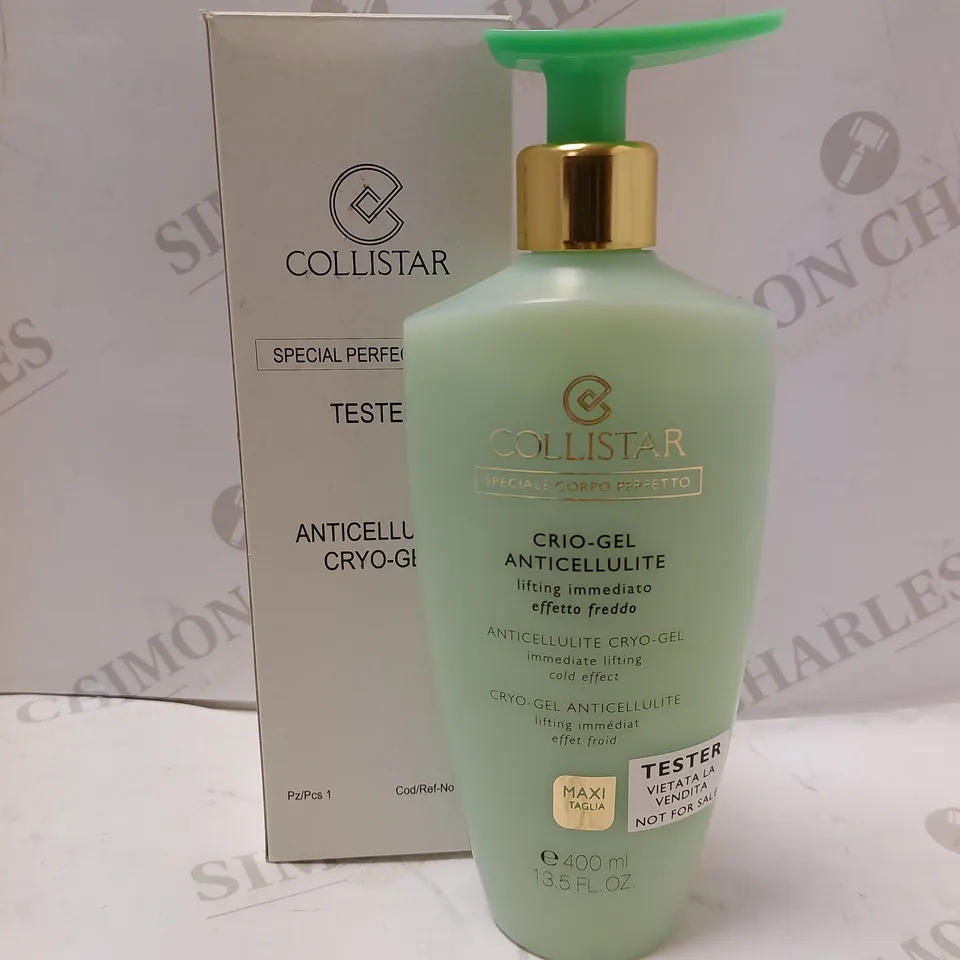 COLLISTAR SPECIAL PERFECT BODY ANTICELLULITE CRYO GEL 400ML TESTER