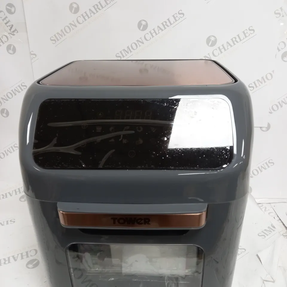 BOXED TOWER VORTEX T17064 AIR FRYER OVEN 12L - ROSE GOLD/GREY