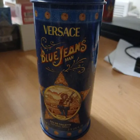 BOXED VERSACE BLUE JEANS MAN EAU DE TOILETTE SPRAY 75ML