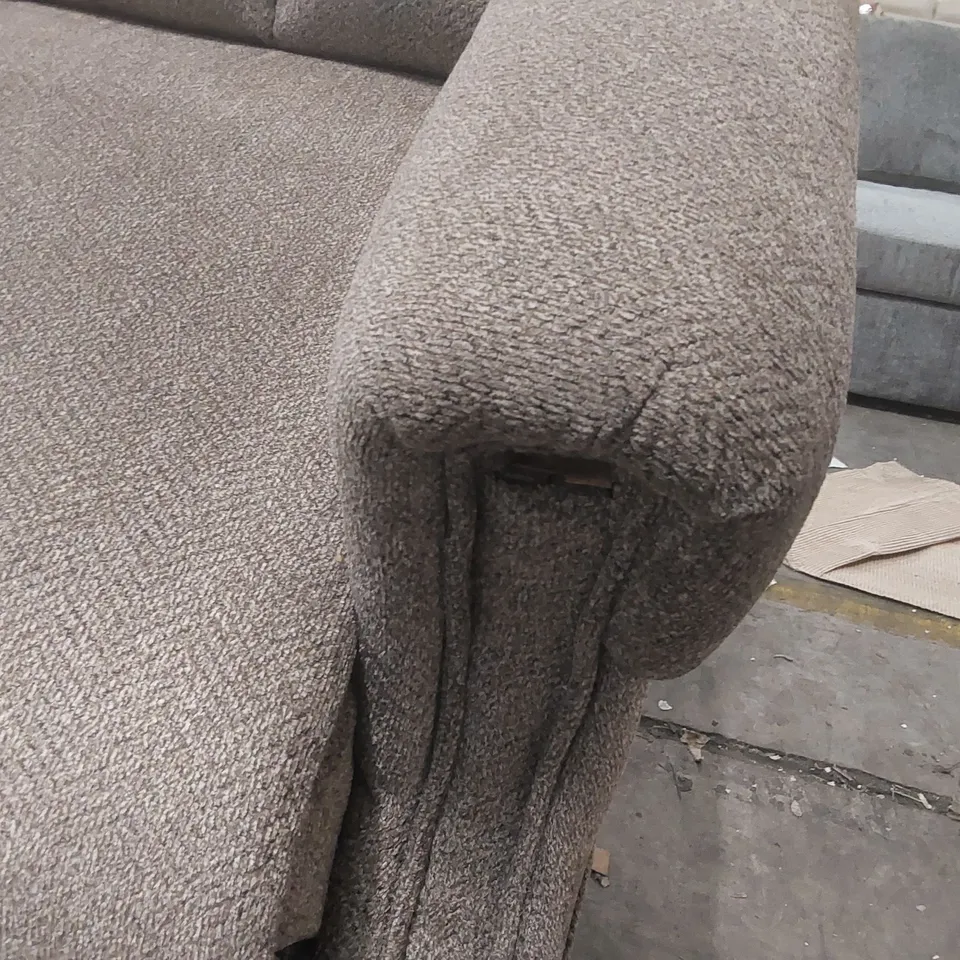 DESIGNER UPHOLSTERED ELECTRIC RECLINER ARMCHAIR