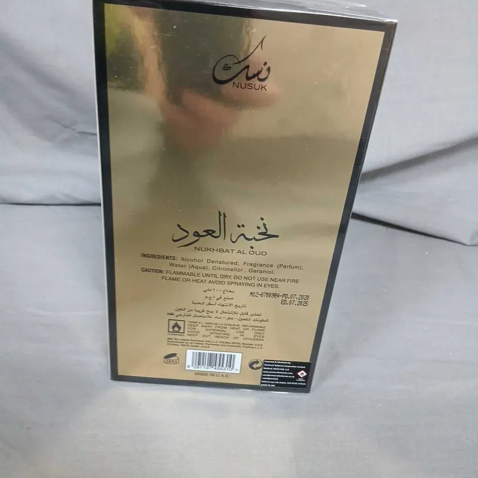 SIX BOXED NUSUK NUKHBAT AL OUD EAU DE PARFUM 100ML