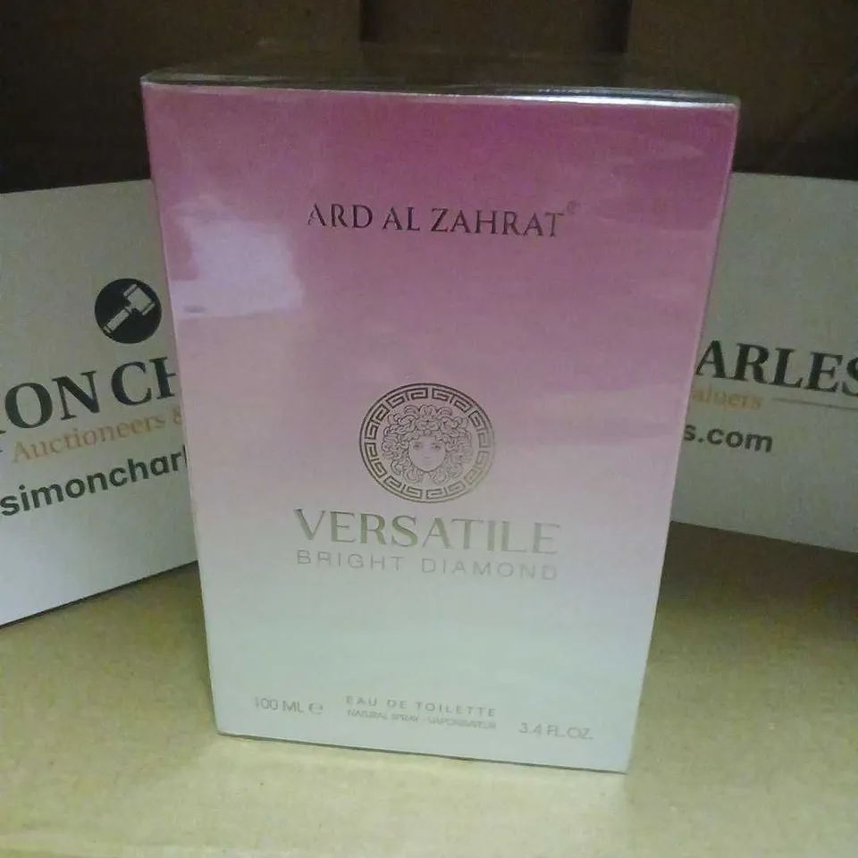 BOXED AND SEALED ARD AL ZAHRAT VERSATILE BRIGHT DIAMOND EAU DE TOILETTE 100ML