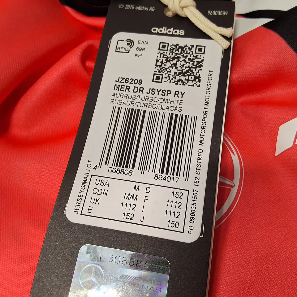 ADIDAS MERCEDES AMG PETRONAS MOTORSPORT TEAM JERSEY