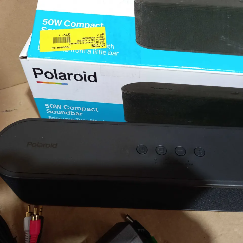 BOXED POLAROID 50W COMPACT SOUNDBAR