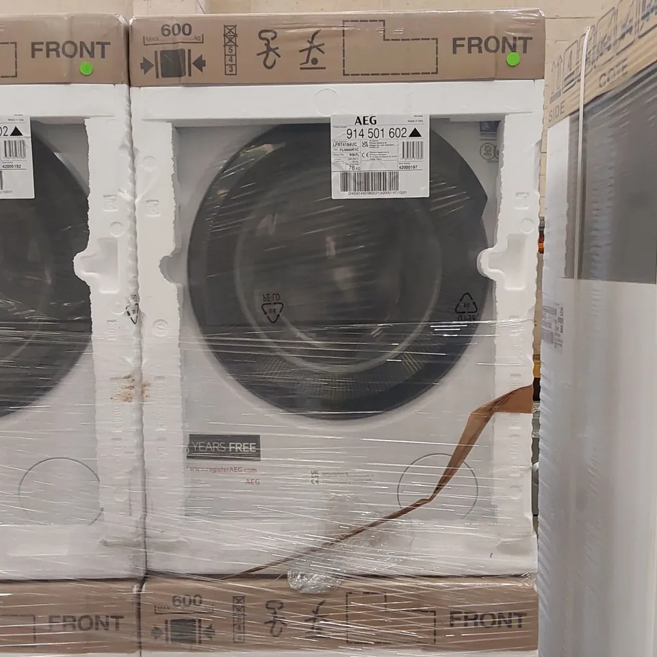 AEG LFR74164UC 10KG WASHING MACHINE WITH 1600 RPM - WHITE - A RATED RRP £875