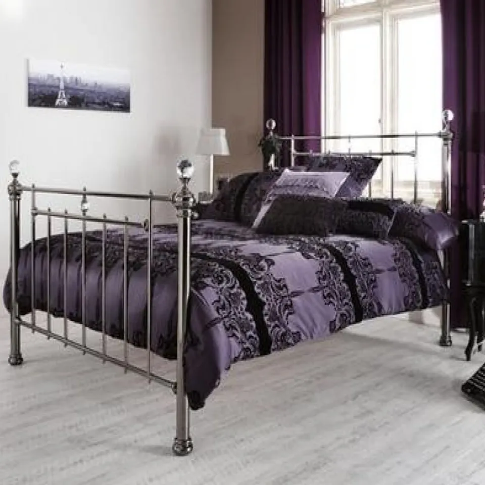 BOXED CAMBRIDGE 5' BED FRAME (2 BOXES)