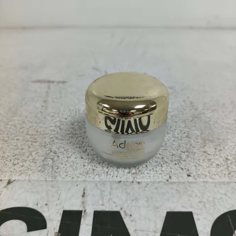 ADORE OXYGEN COMPLEX SKIN CREAM – FROSTED JAR WITH GOLD CAP