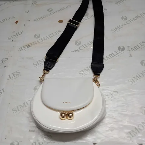 FURLA WHITE HAND BAG