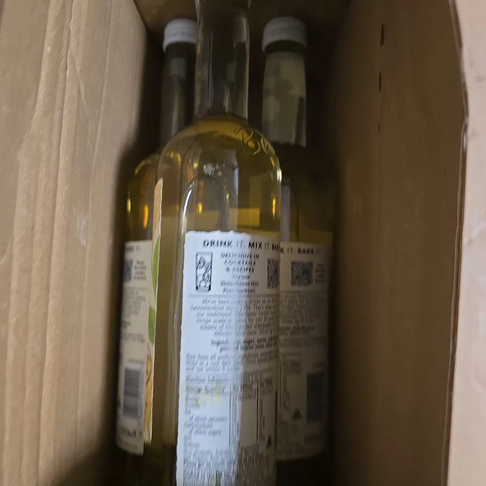 6 X BELVOIR FARM ELDERFLOWER CORDIAL – 500ML 