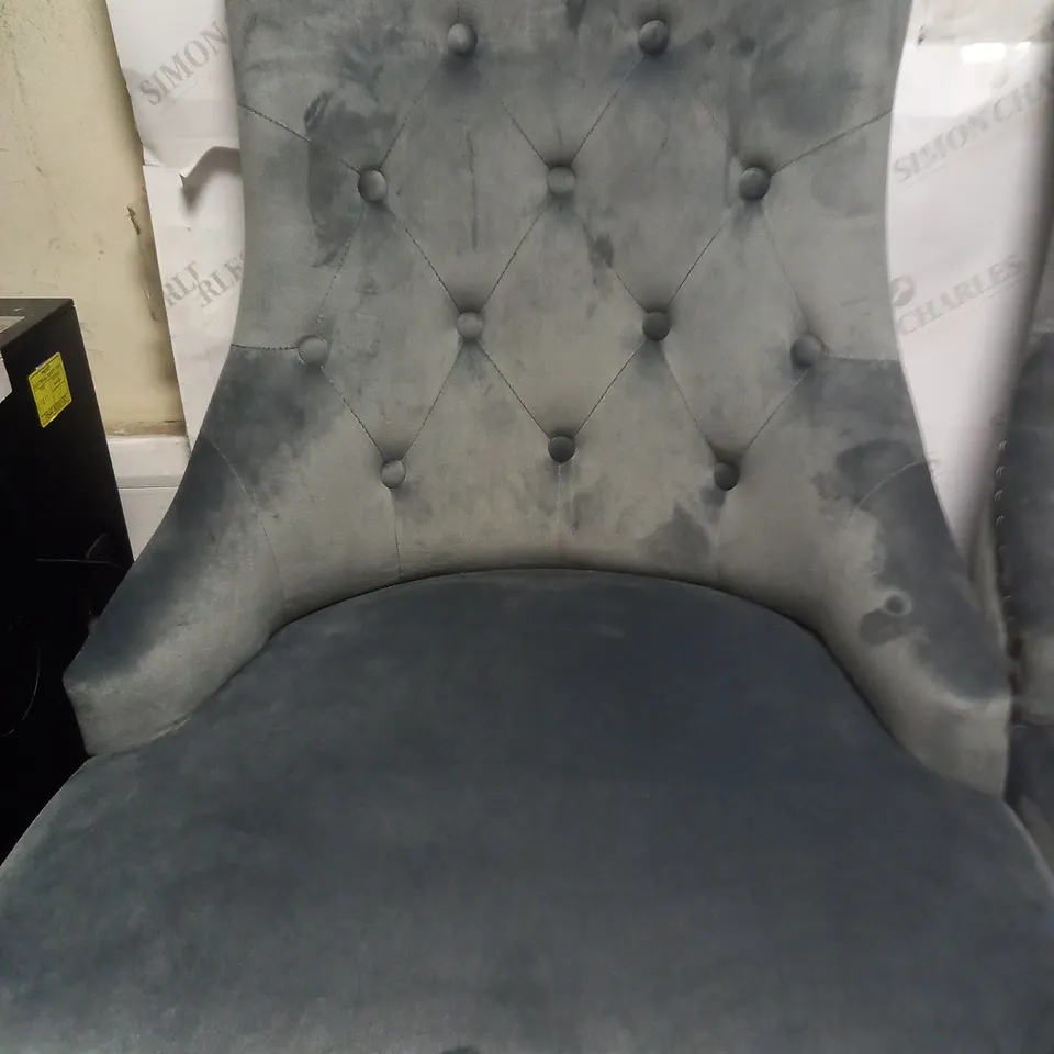 BOXED WARWICK BARSTOOL PAIR CHARCOAL BLACK RRP £250