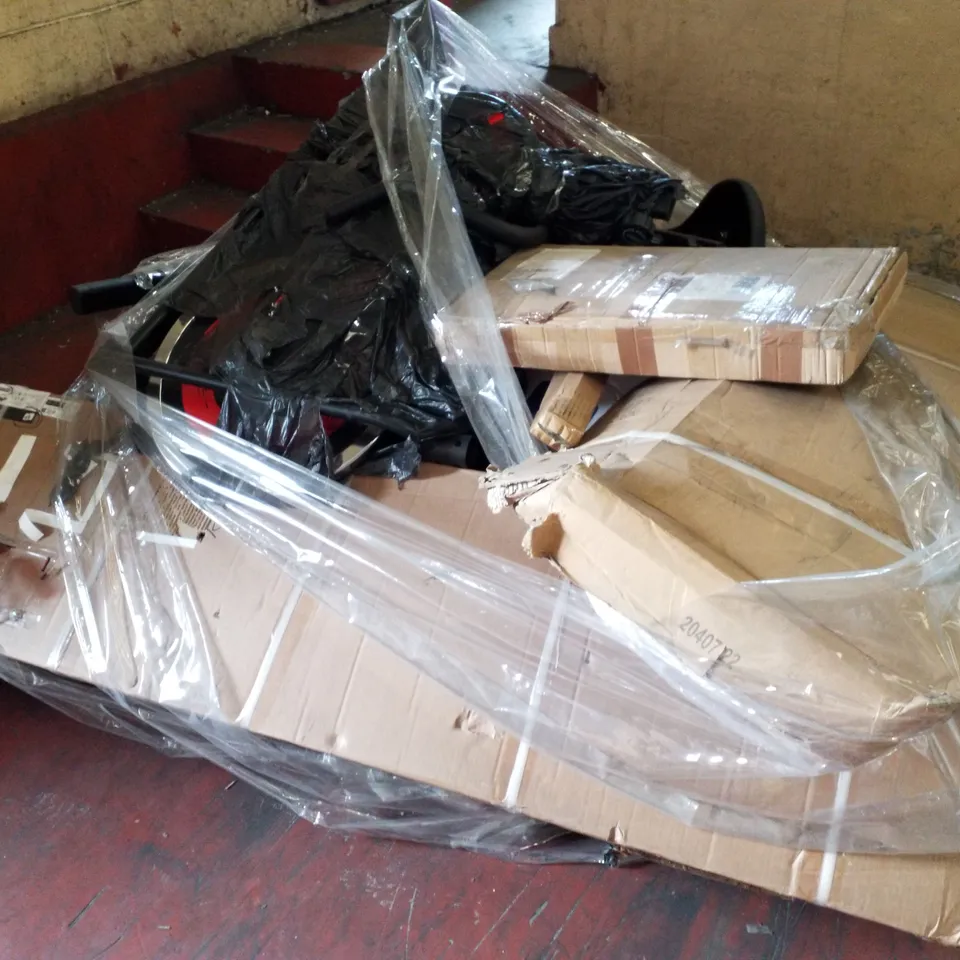 PALLET CONTAINING ASSORTED PRODUCT PARTS