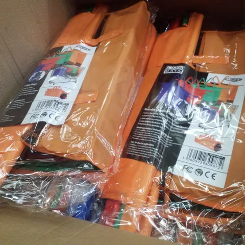 PALLET CONTAINING LARGE QUANTITY OF LMS DATA REUSABLE SHOPPING TROLLEY BAGS