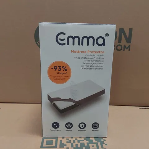BRAND NEW BOXED EMMA SMART SLEEVE 90X190CM MATTRESS PROTECTOR