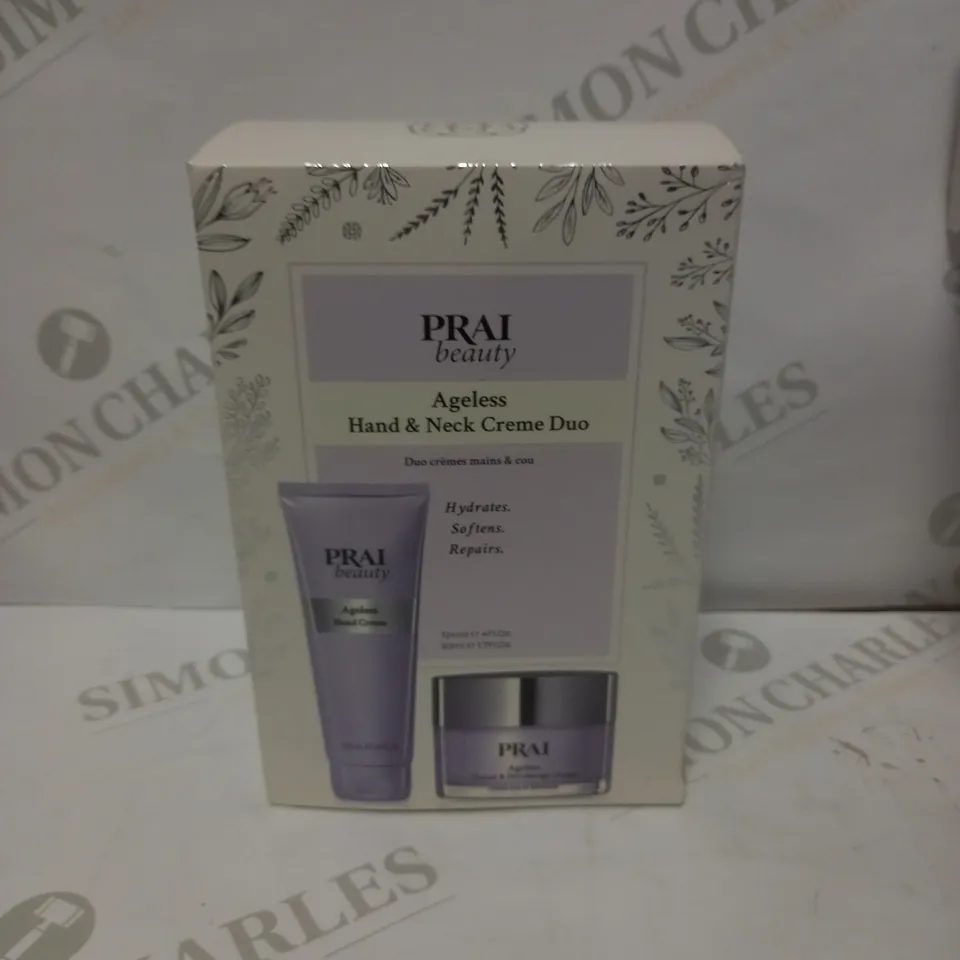 PRAI BEAUTY AGELESS HAMD AND NECK CREME DUO